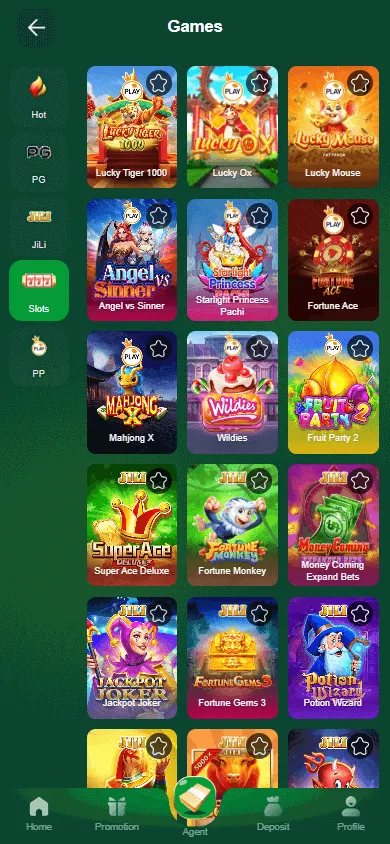 Bethall Casino mobile casino collection with slots and live game options